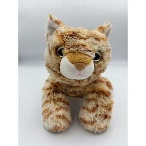 Aurora Flopsie Ginger Cat Plush Toy Stuffed Animal Pre Loved